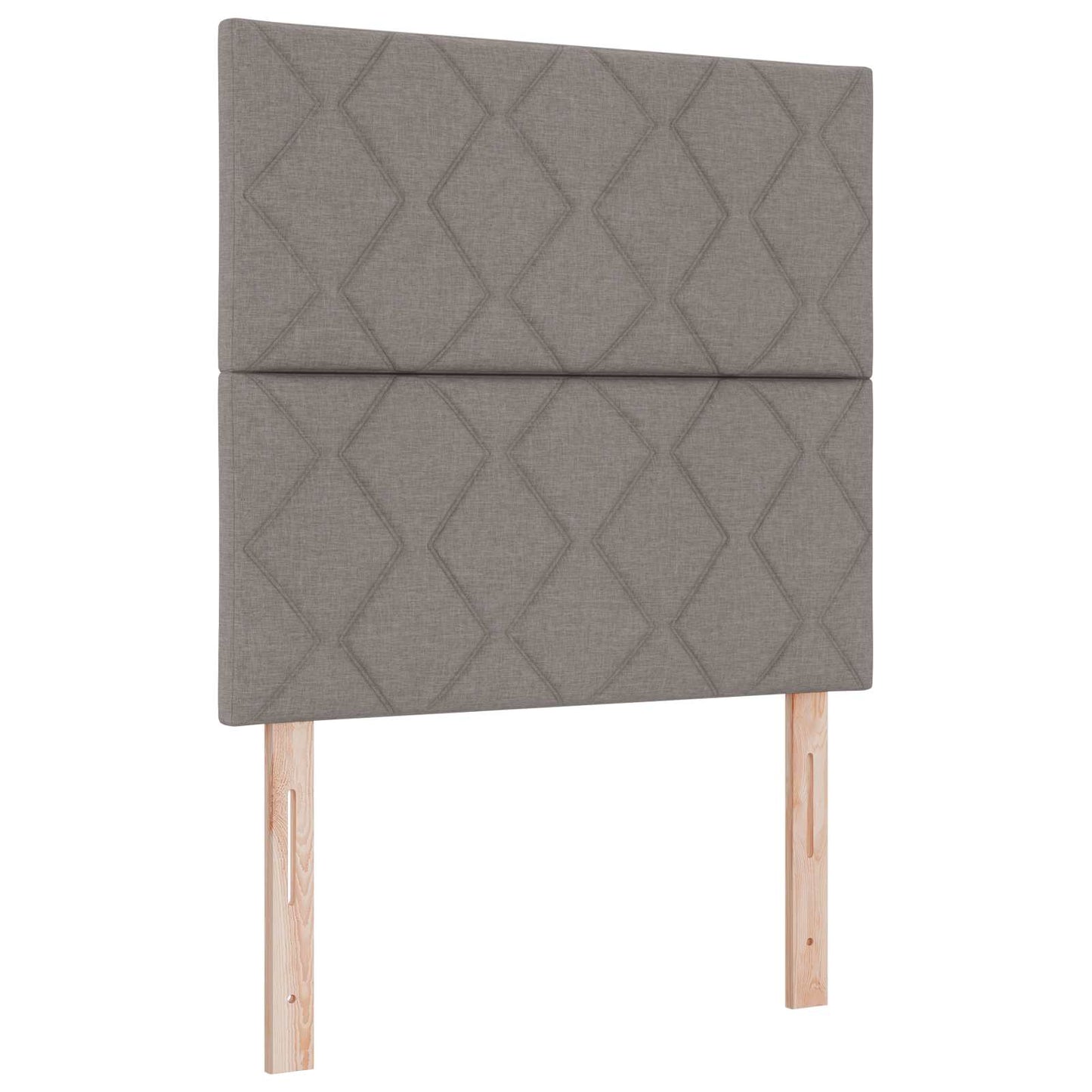 Letto ottomano con materasso Tortora 80 x 200 cm Tessuto | homemem39