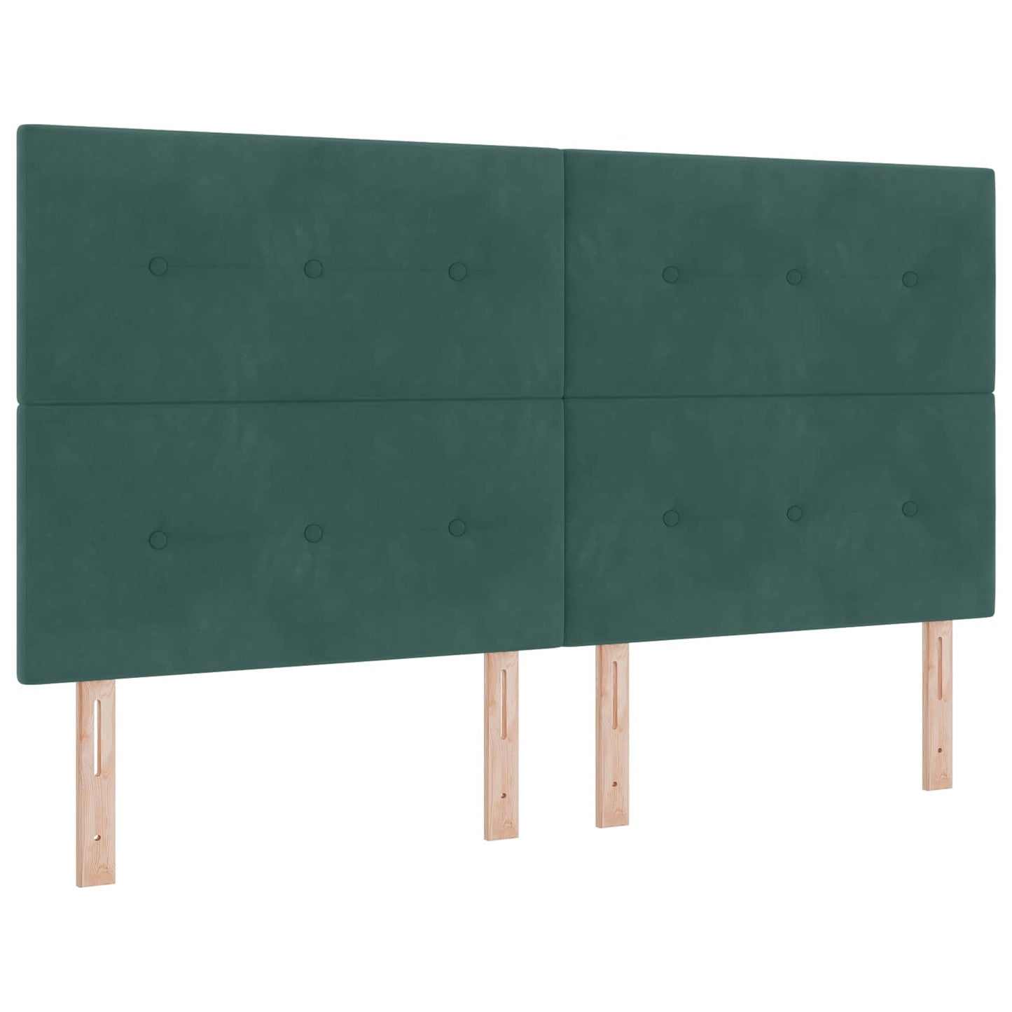 Letto ottomano con materasso Verde Scuro 180 x 200 cm Velluto | homemem39