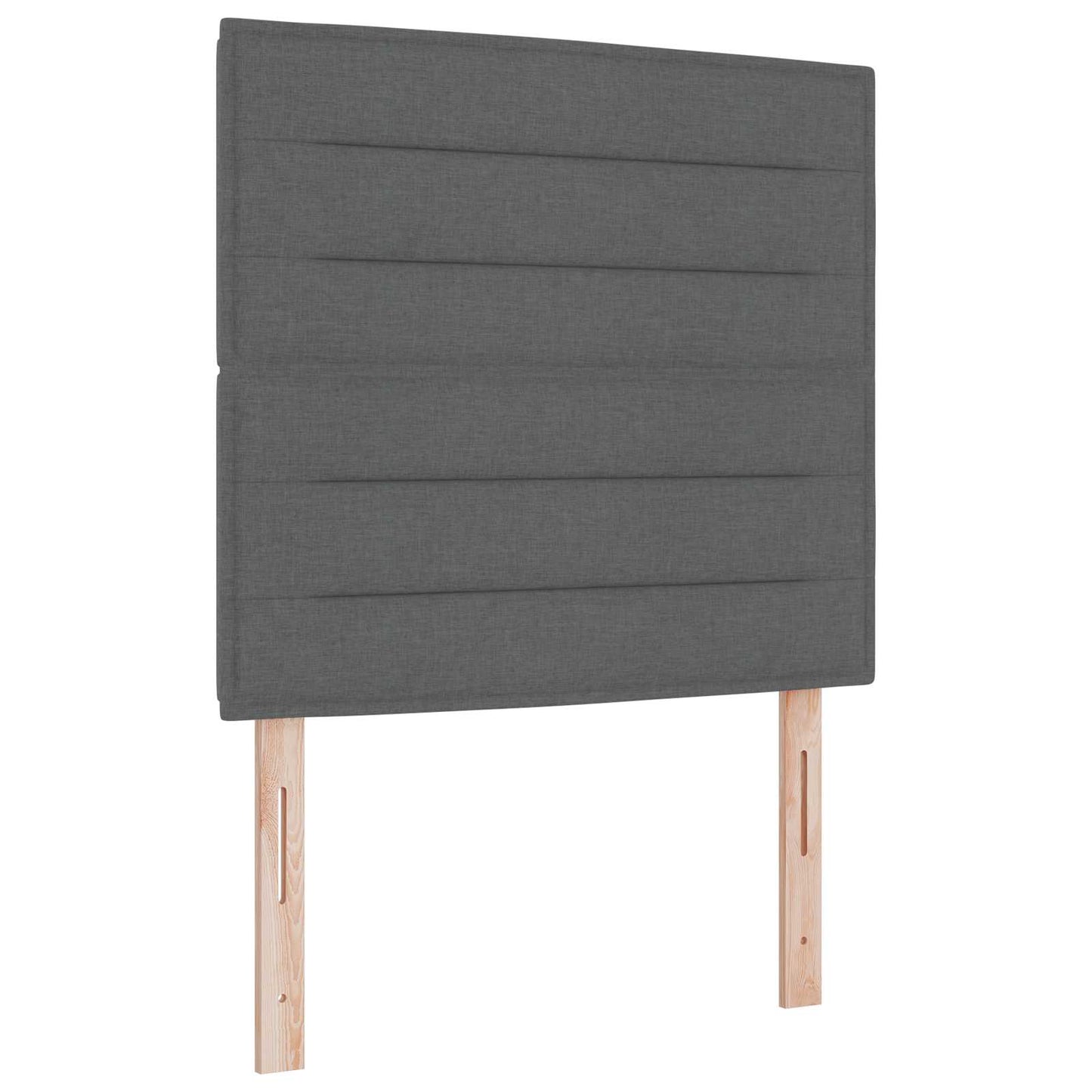 Letto Ottomano con Materasso e LED Grigio Scuro 120 x 200 cm