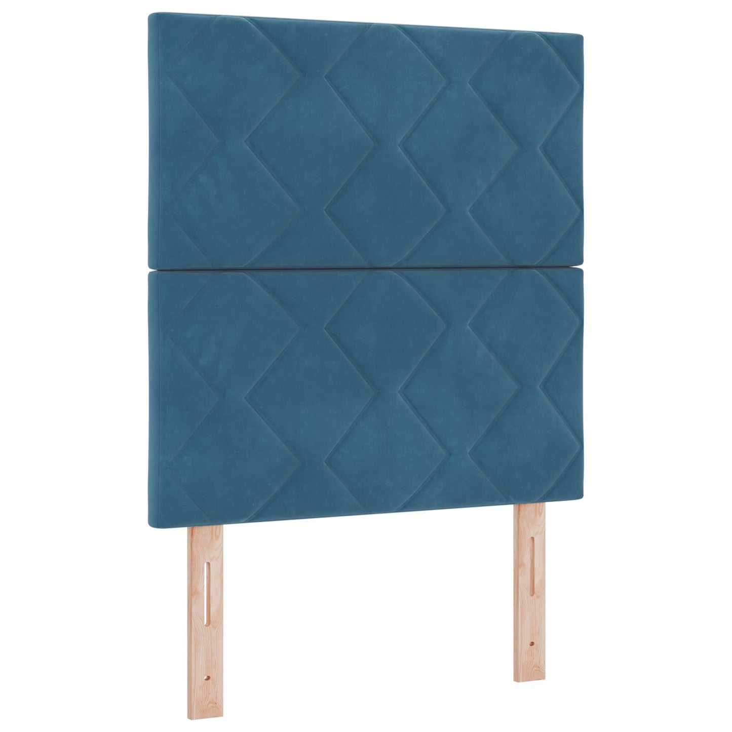 Letto Ottomano con Materasso e LED Blu scuro 80 x 200 cm | homemem39