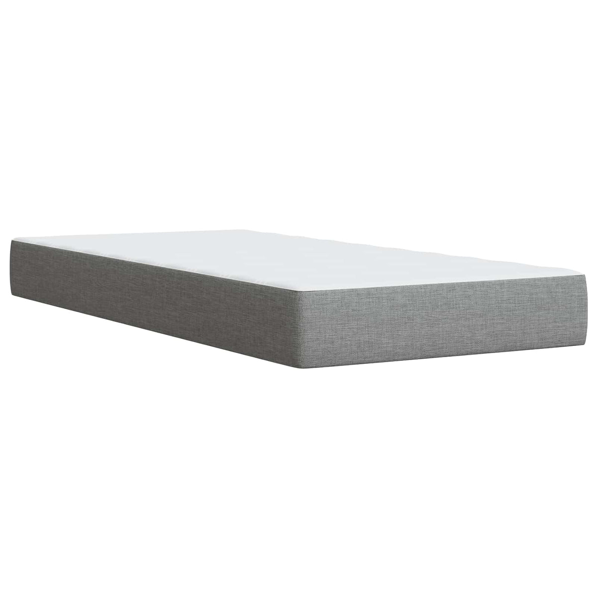 Letto Ottomano con Materasso e LED Grigio Chiaro 180 x 200 cm - homemem39