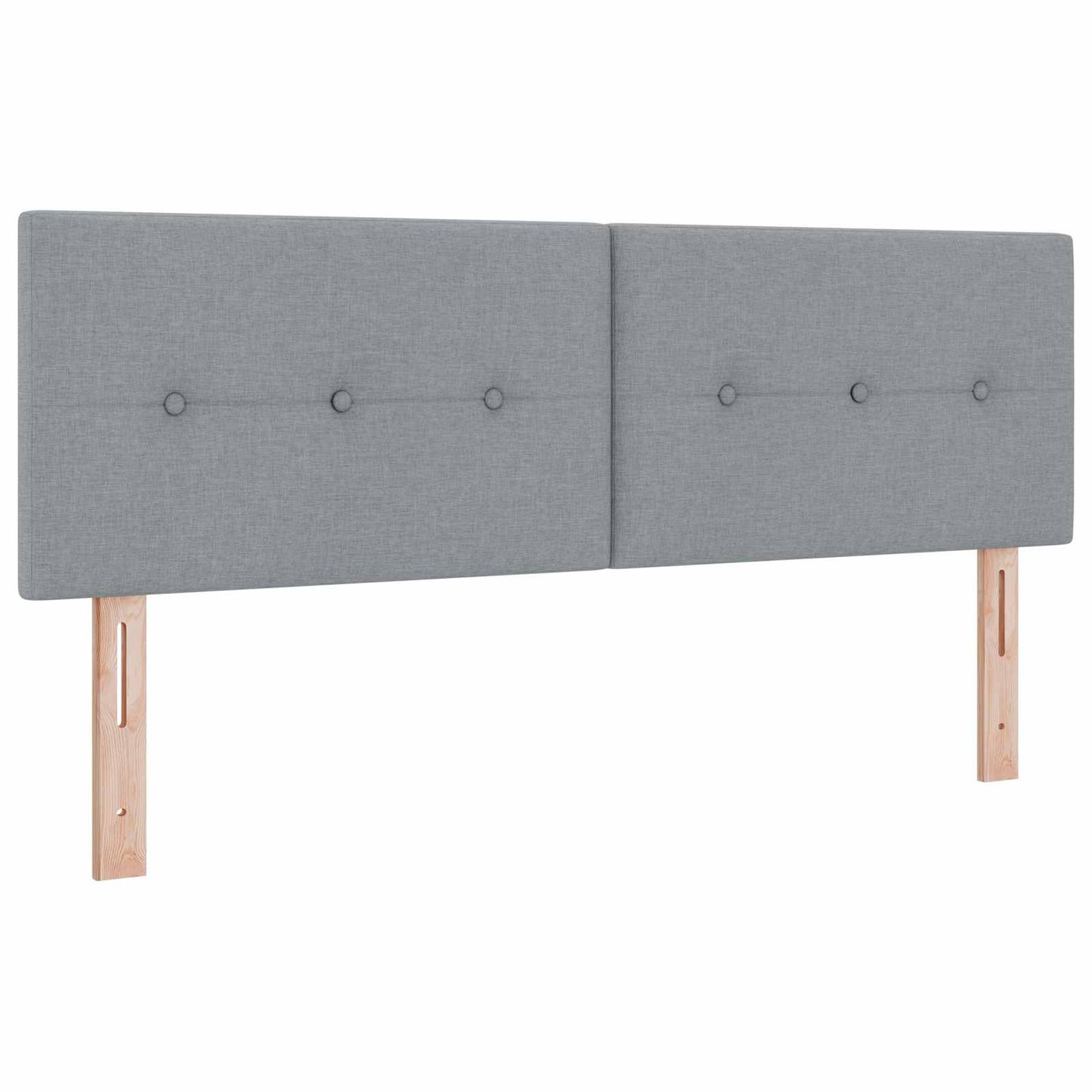 Letto con contenitore e materasso Grigio Chiaro 160 x 200 cm