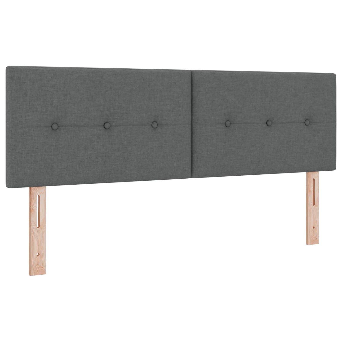 Letto con contenitore e materasso Grigio Scuro 160 x 200 cm