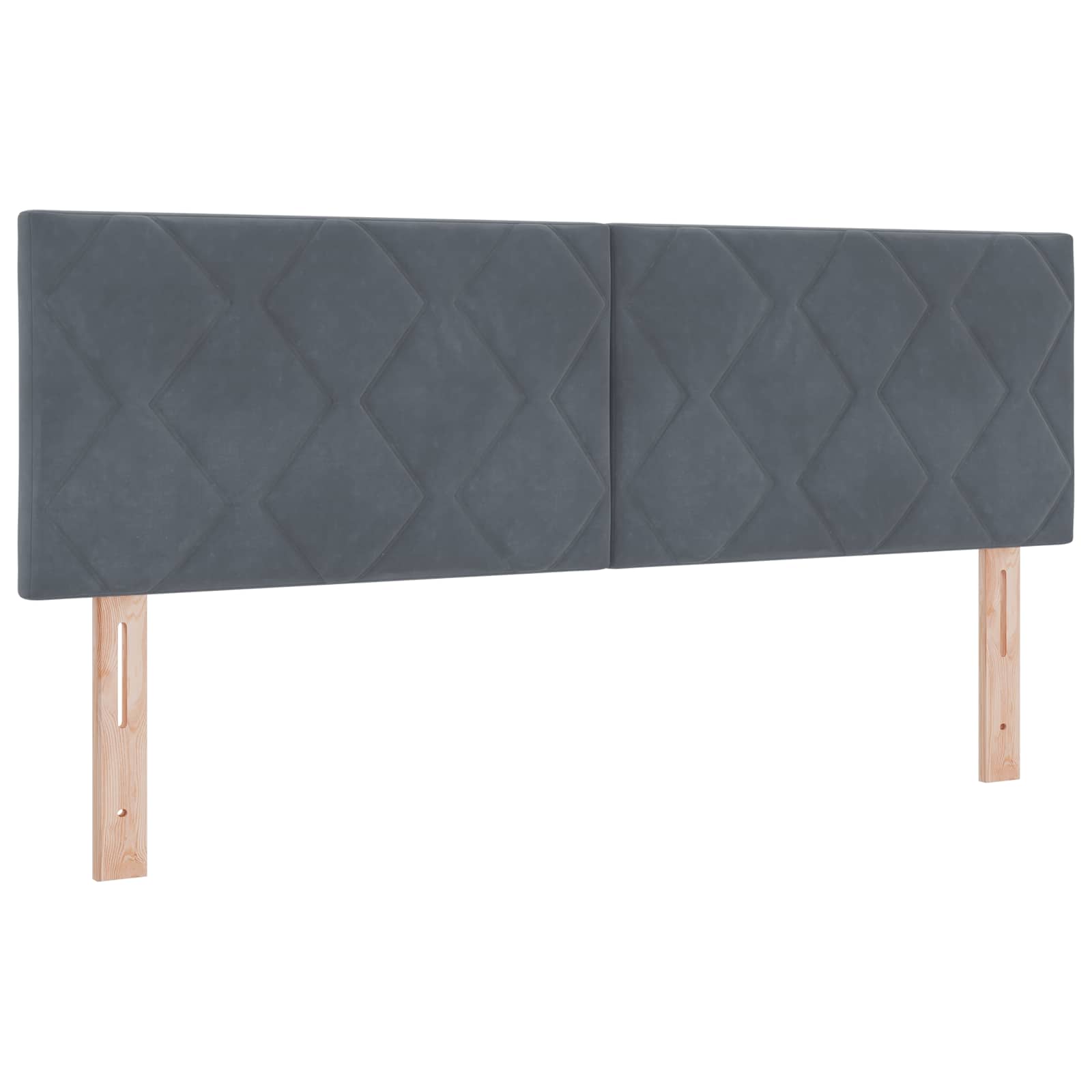 Letto con contenitore LED e materasso Grigio Scuro 140 x 190 cm | homemem39