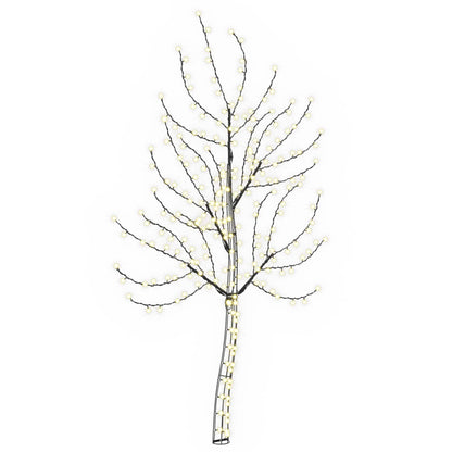 Albero di Natale da parete a LED 150 cm 140 LED Bianco caldo | homemem39