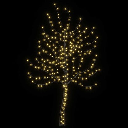 Albero di Natale da parete a LED 150 cm 140 LED Bianco caldo | homemem39