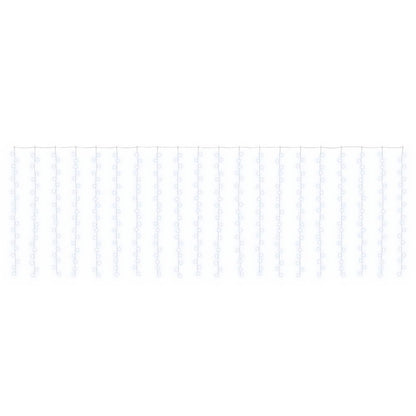 Tenda luminosa 400 LED Bianco freddo 600 x 200 cm