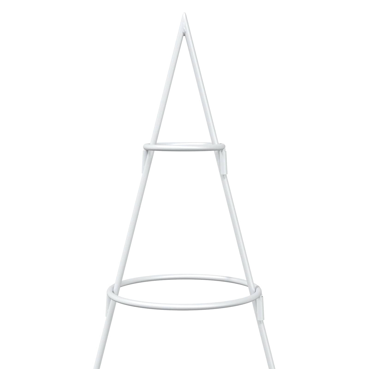 Albero di Natale in metallo con supporto KUOPIO 180 cm Acciaio