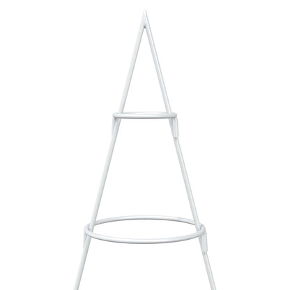 Albero di Natale in metallo con supporto KUOPIO 180 cm Acciaio