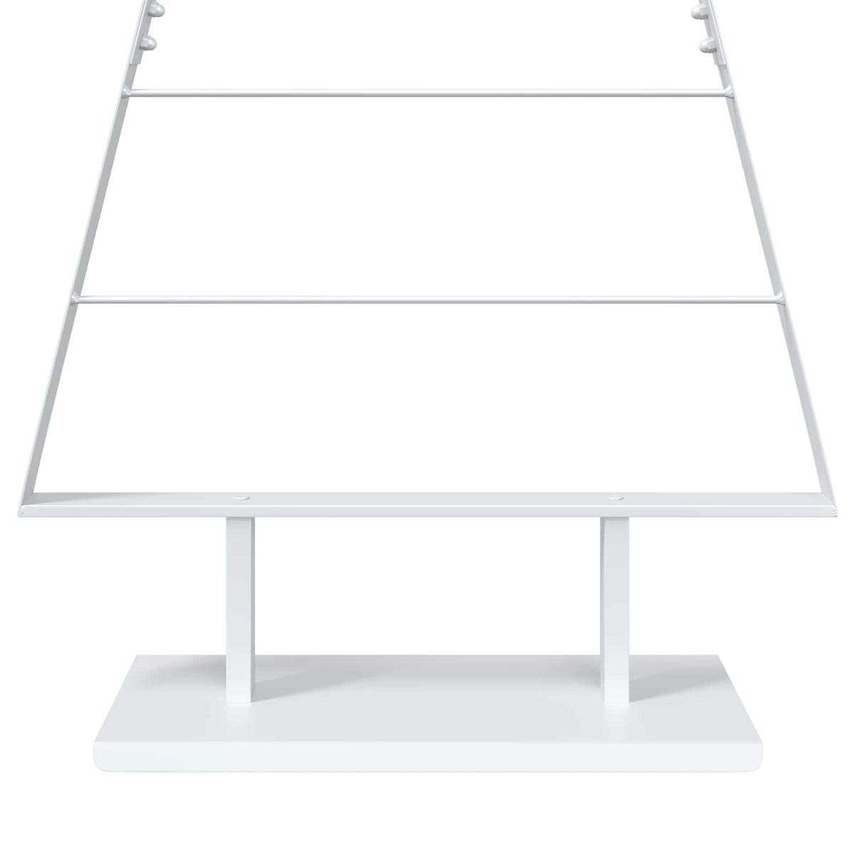 Albero di Natale in metallo KUOPIO 125 cm Acciaio Bianco | homemem39