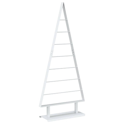 Albero di Natale in metallo KUOPIO 125 cm Acciaio Bianco