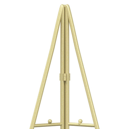 Albero di Natale in metallo KUOPIO 210 cm Acciaio Oro