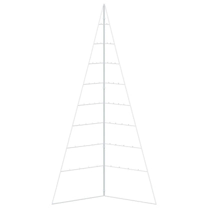 Albero di Natale in metallo KUOPIO 180 cm Acciaio Bianco