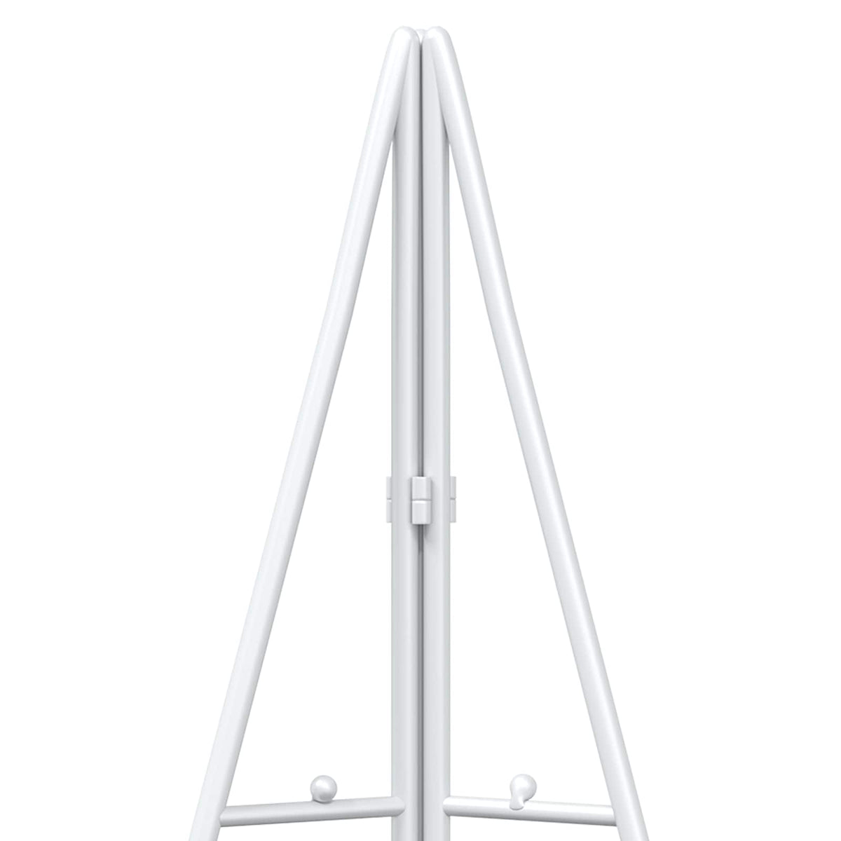 Albero di Natale in metallo KUOPIO 210 cm Acciaio Bianco | homemem39