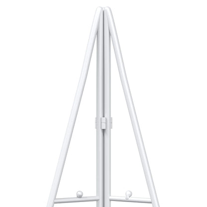 Albero di Natale in metallo KUOPIO 210 cm Acciaio Bianco | homemem39