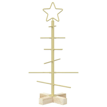 Albero di Natale in metallo con supporto KUOPIO 60 cm Acciaio