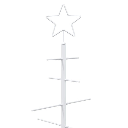 Albero di Natale in metallo con supporto KUOPIO 60 cm Acciaio