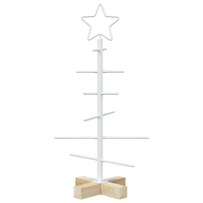 Albero di Natale in metallo con supporto KUOPIO 60 cm Acciaio