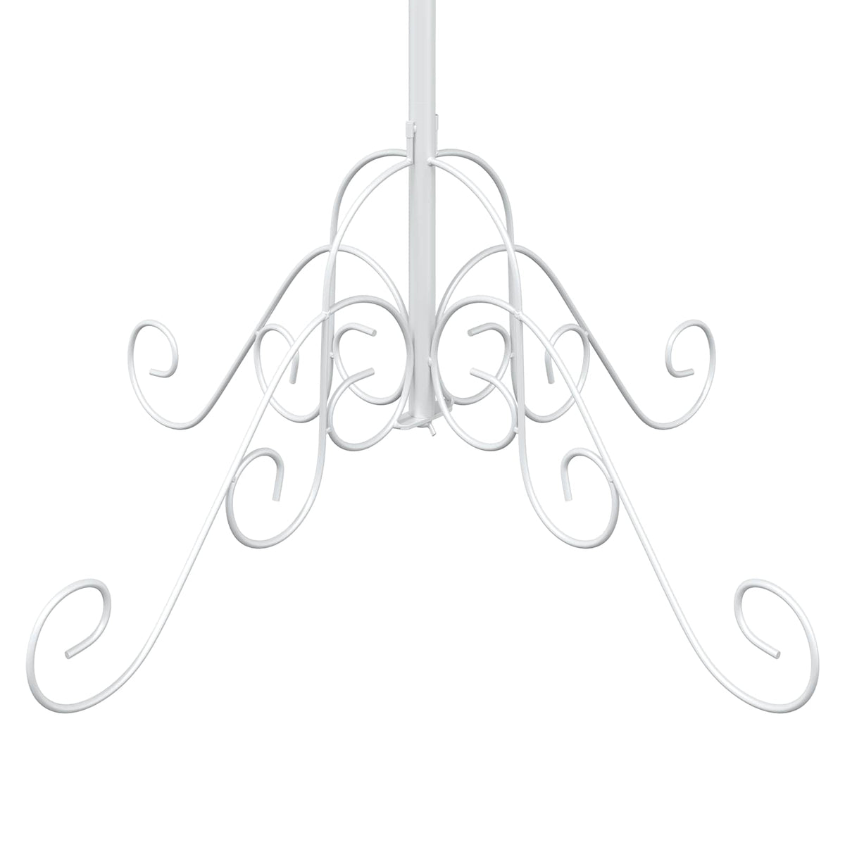 Albero di Natale in metallo KUOPIO 150 cm Acciaio Bianco