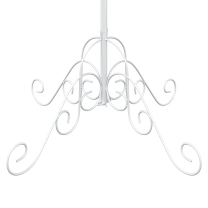 Albero di Natale in metallo KUOPIO 150 cm Acciaio Bianco