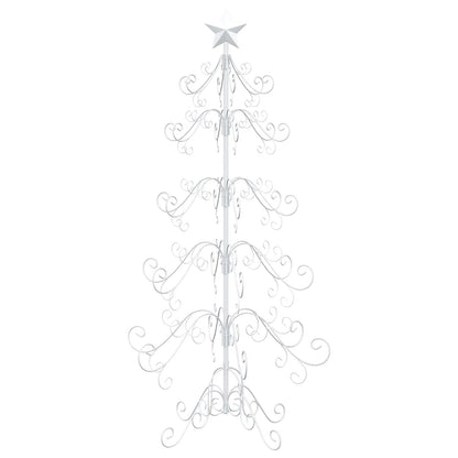 Albero di Natale in metallo KUOPIO 150 cm acciaio White | homemem39