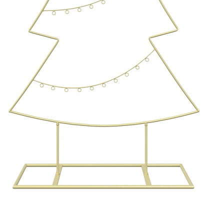 Albero di Natale in metallo con supporto KUOPIO 210 cm Acciaio | homemem39