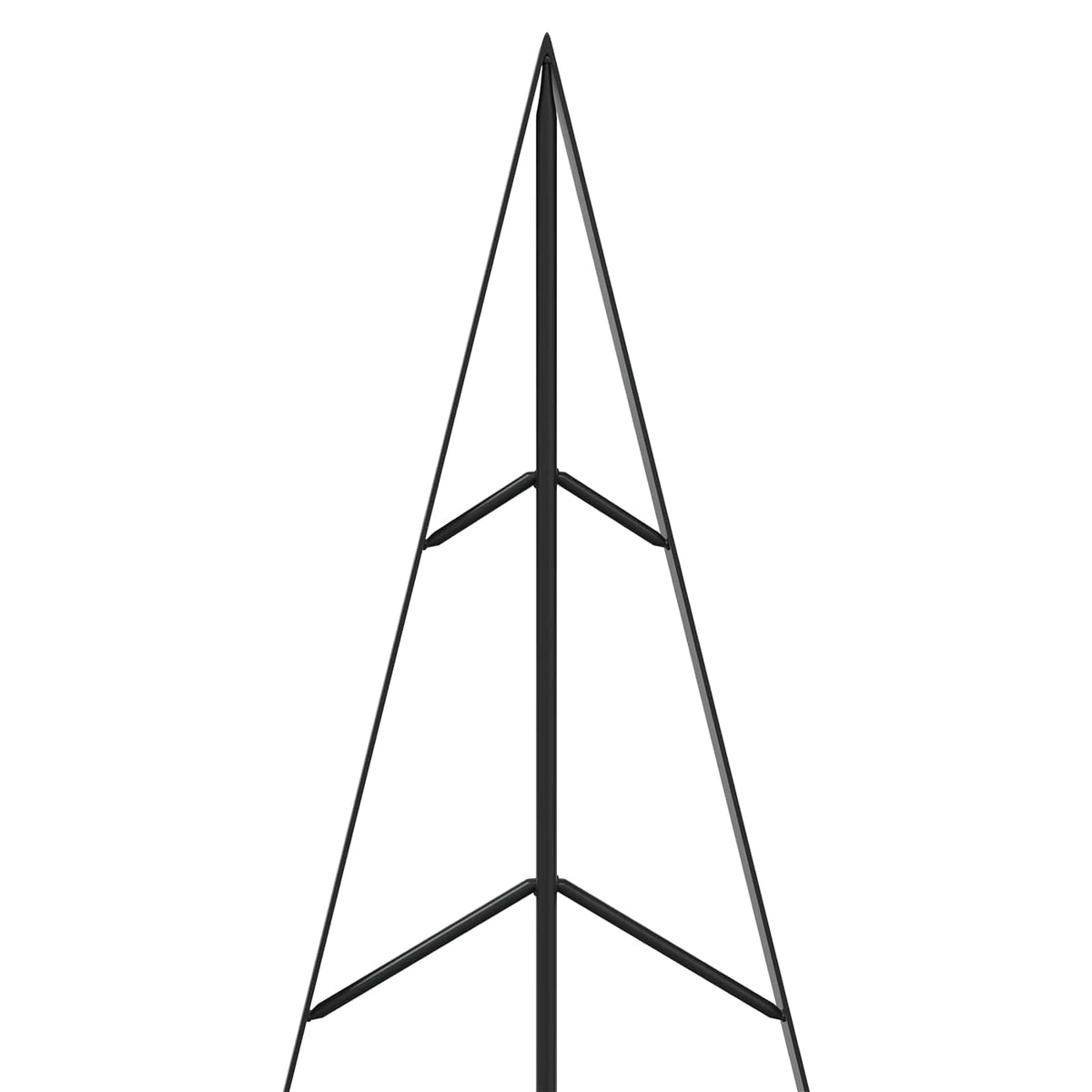 Albero di Natale in metallo con supporto KUOPIO 150 cm Acciaio | homemem39