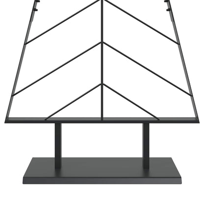 Albero di Natale in metallo con supporto KUOPIO 150 cm Acciaio | homemem39