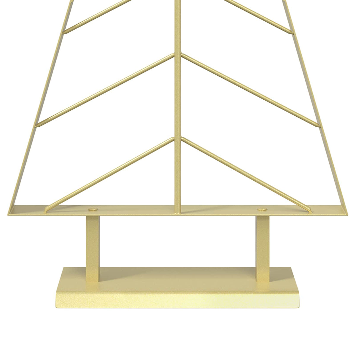 Albero di Natale in metallo con supporto KUOPIO 90 cm Acciaio | homemem39