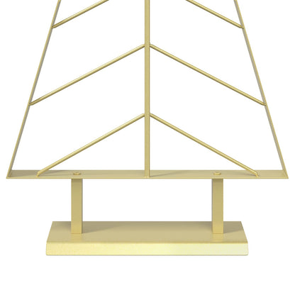 Albero di Natale in metallo con supporto KUOPIO 90 cm Acciaio | homemem39