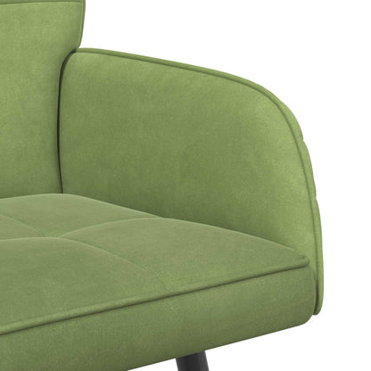 Divano a 2 posti con gambe in metallo 2 posto Verde chiaro | homemem39