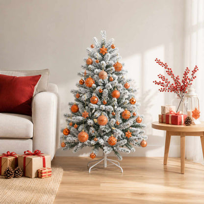 Set di Palline di Natale 88 pz Bronzo Ø 6 cm Plastica