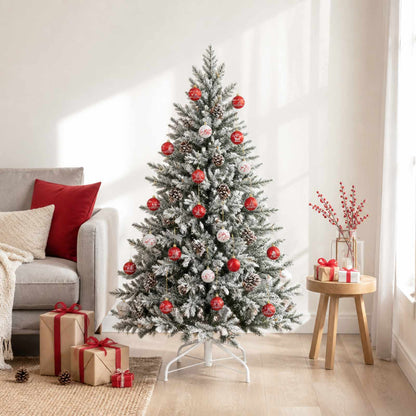 Set di Palline di Natale 30 pz e Ø 6 cm Plastica