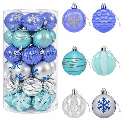 Set di Palline di Natale 30 pz , e Ø 6 cm