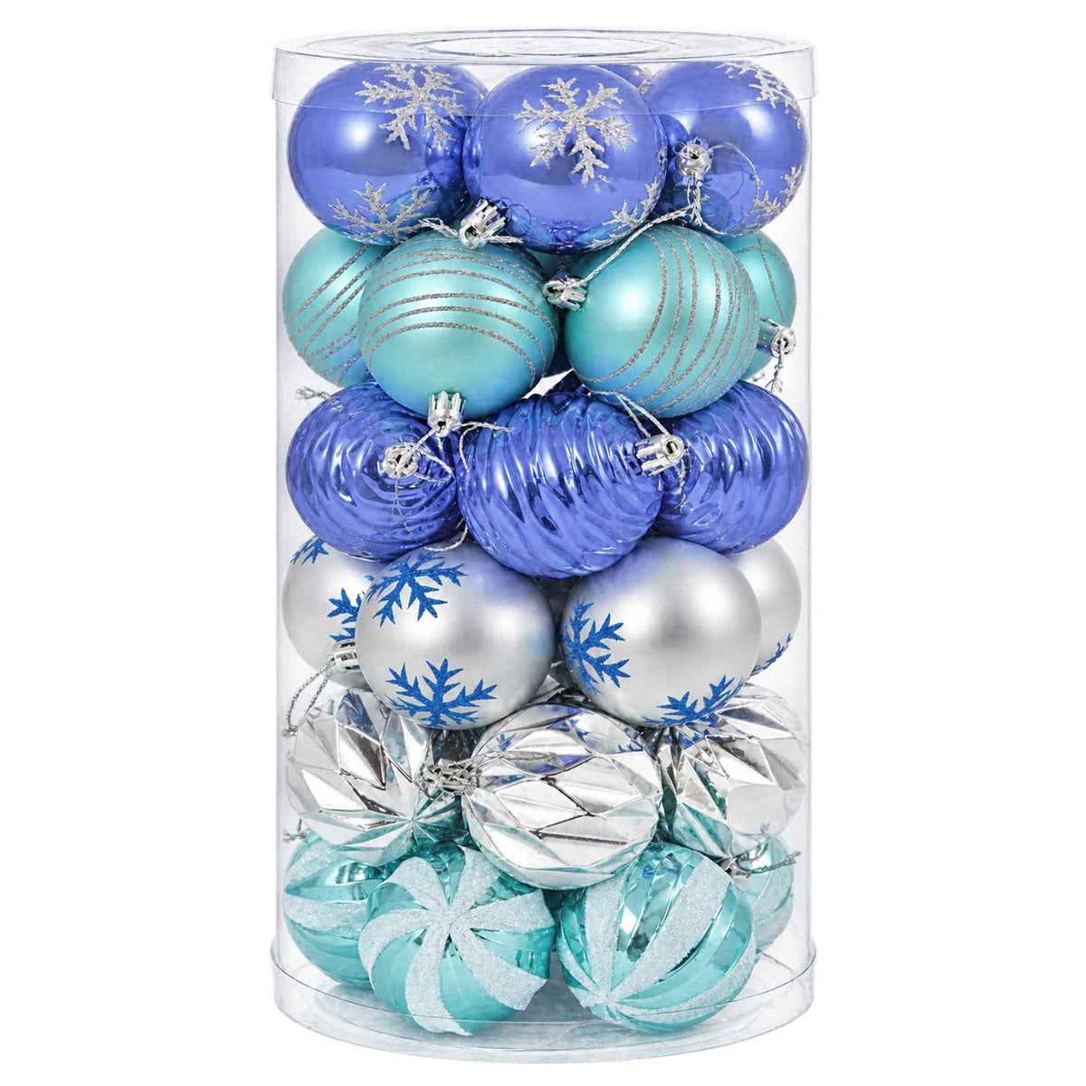 Set di Palline di Natale 30 pz , e Ø 6 cm