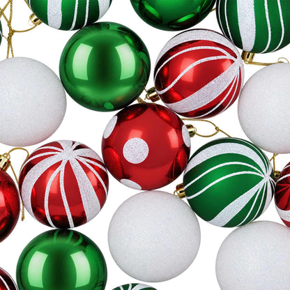 Set di Palline di Natale 30 pz , e Ø 6 cm