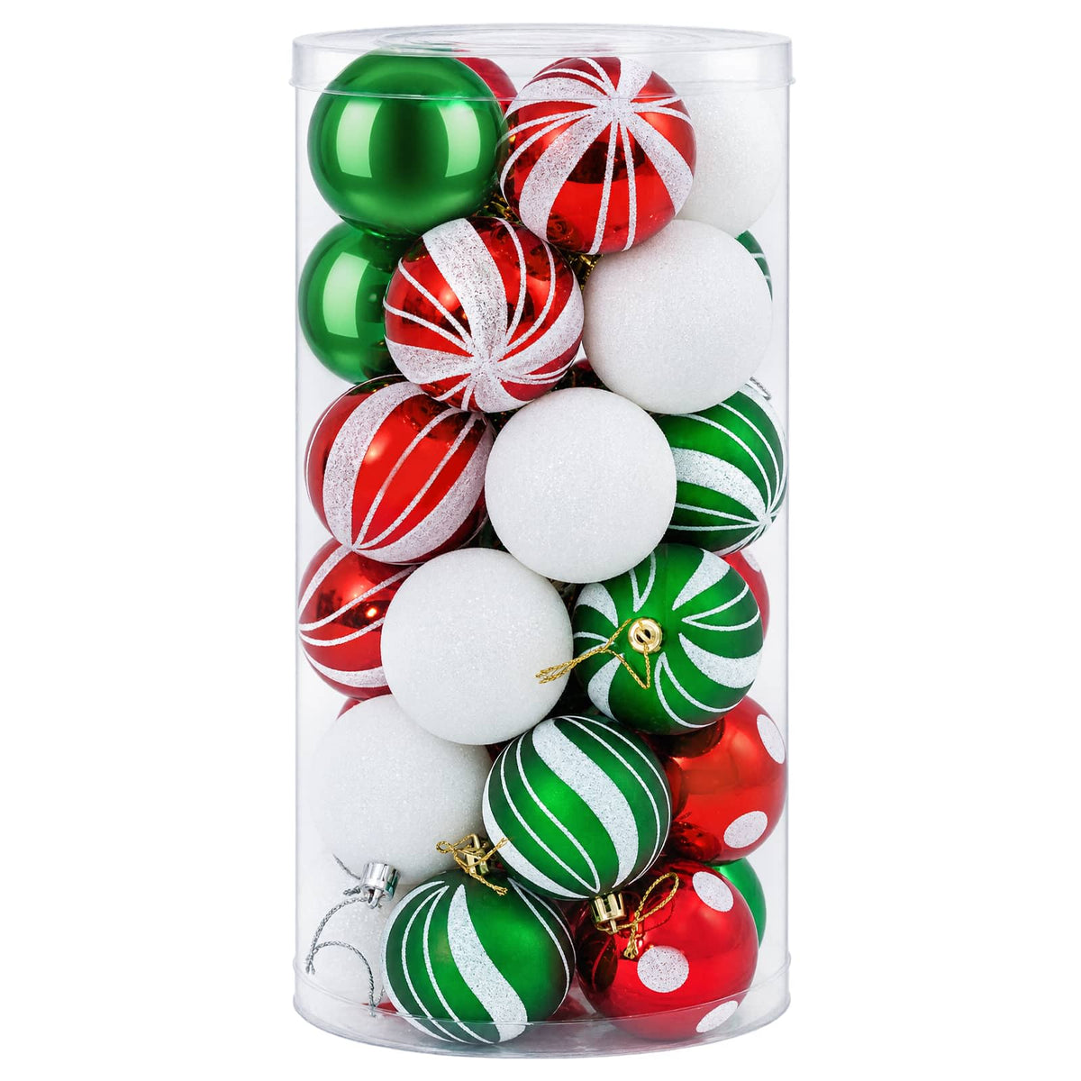 Set di Palline di Natale 30 pz , e Ø 6 cm