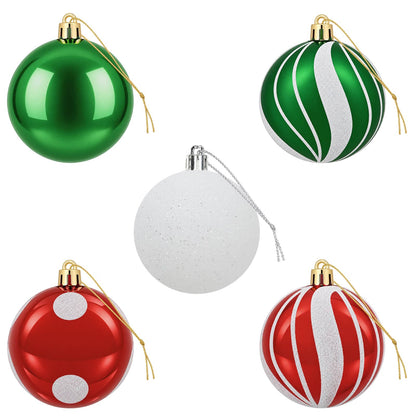 Set di Palline di Natale 30 pz , e Ø 6 cm