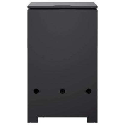 Copribombola per propano 40 x 40 x 66 cm Acciaio Nero
