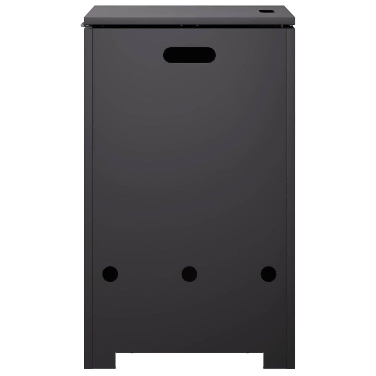 Copribombola per propano 40 x 40 x 66 cm Acciaio Nero