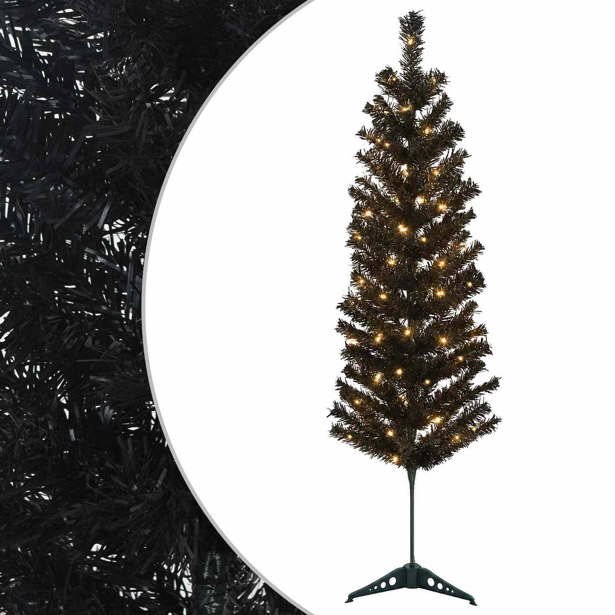 Albero di Natale Artificiale Sottile 150 cm 150 LED | homemem39