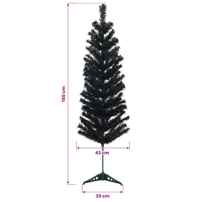 Albero di Natale Artificiale Sottile 150 cm 150 LED | homemem39