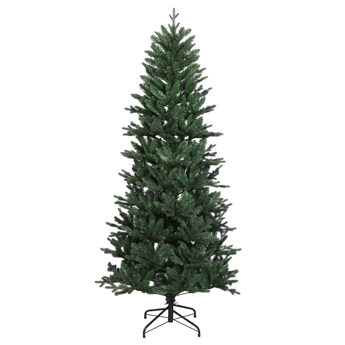 Albero di Natale artificiale con palline 120 cm 150 LED | homemem39