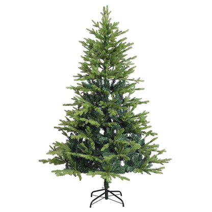 Albero di Natale Artificiale con Rami Pieghevoli 210 cm 300 LED