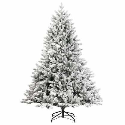Albero di Natale Artificiale con Rami Pieghevoli 210 cm 300 LED