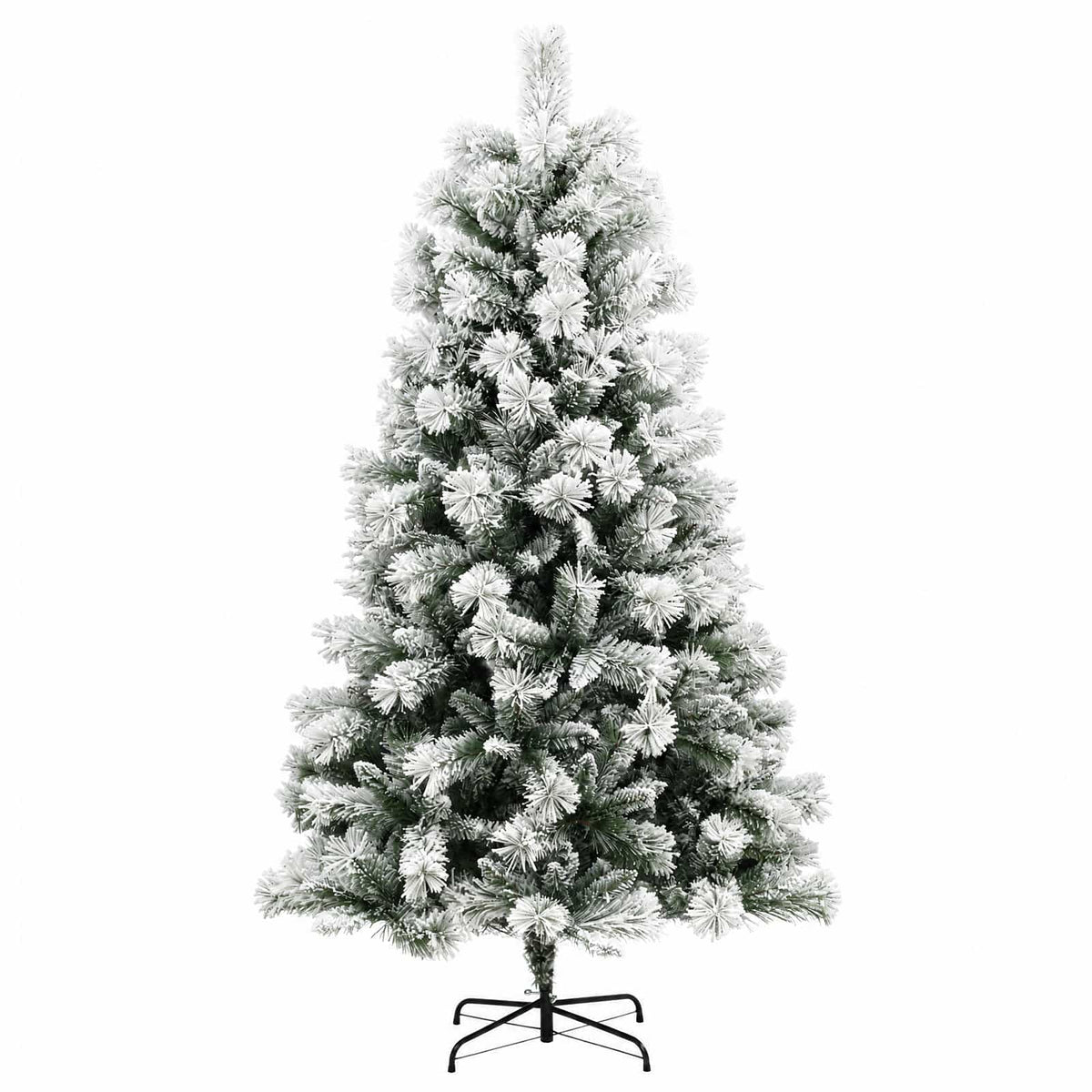 Albero di Natale Artificiale con Rami Pieghevoli 240 cm 300 LED