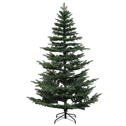 Albero di Natale artificiale con palline 210 cm 300 LED
