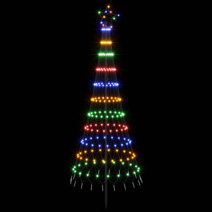 Albero di Natale LED 180 cm 230 LED Ferro