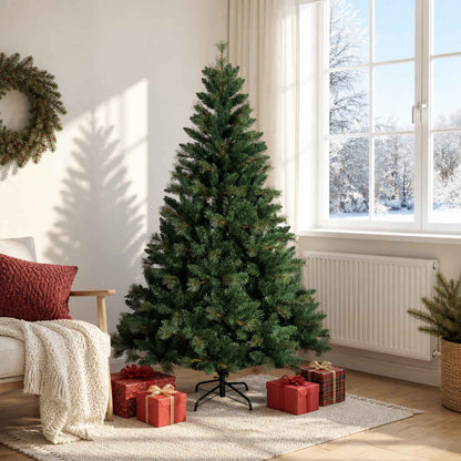 Albero di Natale Artificiale con Rami Pieghevoli 180 cm