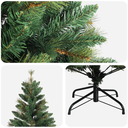 Albero di Natale Artificiale con Rami Pieghevoli 240 cm